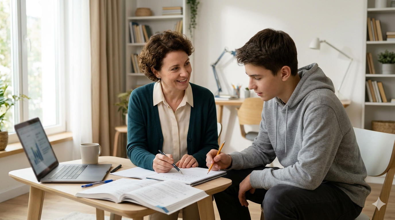 Séance de cours particuliers - services à la personne à Villiers-sur-Marne